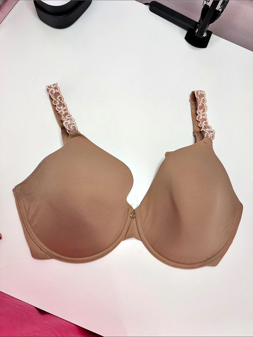 Natori Pure Luxe Contour Underwire Bra Brown 34G
